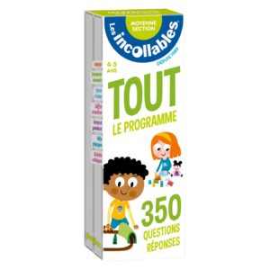 Les incollables - Tout le programme de la moyenne section - 4/5 ans