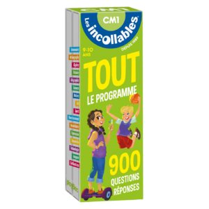 Les incollables - Tout le programme du CM1 - 9/10 ans