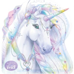 Licorne Style - Ma pochette créative - Licorne arc-en-ciel