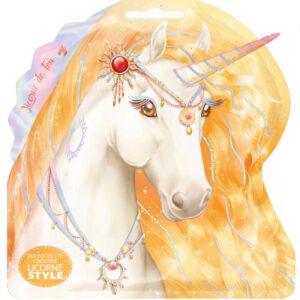 Licorne Style - Ma pochette créative - Licorne de feu