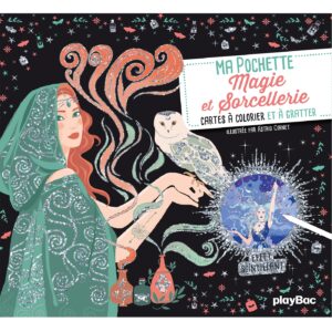 Ma pochette Magie et sorcellerie - Cartes à gratter et à colorier