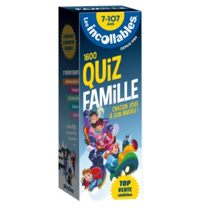 Les incollables - quiz famille - 7 à 107 ans - Réédition Hiver 2021