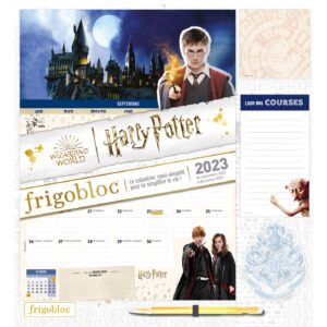 Frigobloc Mensuel 2023 Harry Potter (de sept. 2022 à déc. 2023)