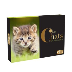 Calendrier Géo - Chats en 365 jours