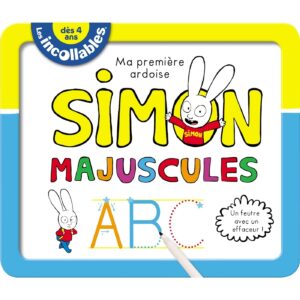 Les Incollables - Ardoises effacables Simon - Majuscules