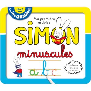 Les Incollables - Ardoises effacables Simon - Minuscules
