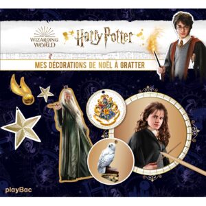 HARRY POTTER - MES DECORATIONS DE NOEL A GRATTER