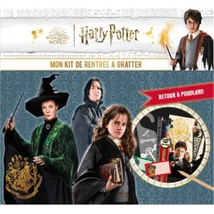 HARRY POTTER - MON KIT DE RENTREE A GRATTER RETOUR A POUDLARD