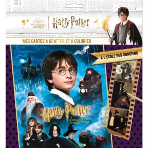 HARRY POTTER - CARTES A GRATTER A L'ECOLE DES SORCIERS