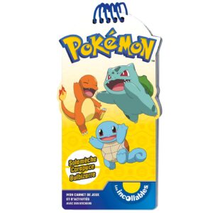 POKEMON - MON CARNET DE JEUX ET D'ACTIVITES SALAMECHE CARAPUCE ET BUL