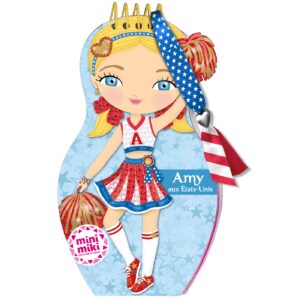 Minimiki - Carnet créatif - Amy aux États-Unis nouvelle édition