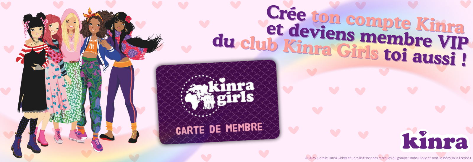 KINRA – Carte Membre